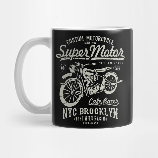 Super Motor Custom Motorcycle by JakeRhodes